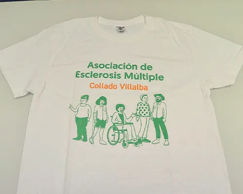 Camiseta solidaria Ademcvillalba